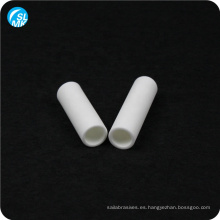 Aislador de porcelana de tubo de cerámica de esteatita personalizado blanco